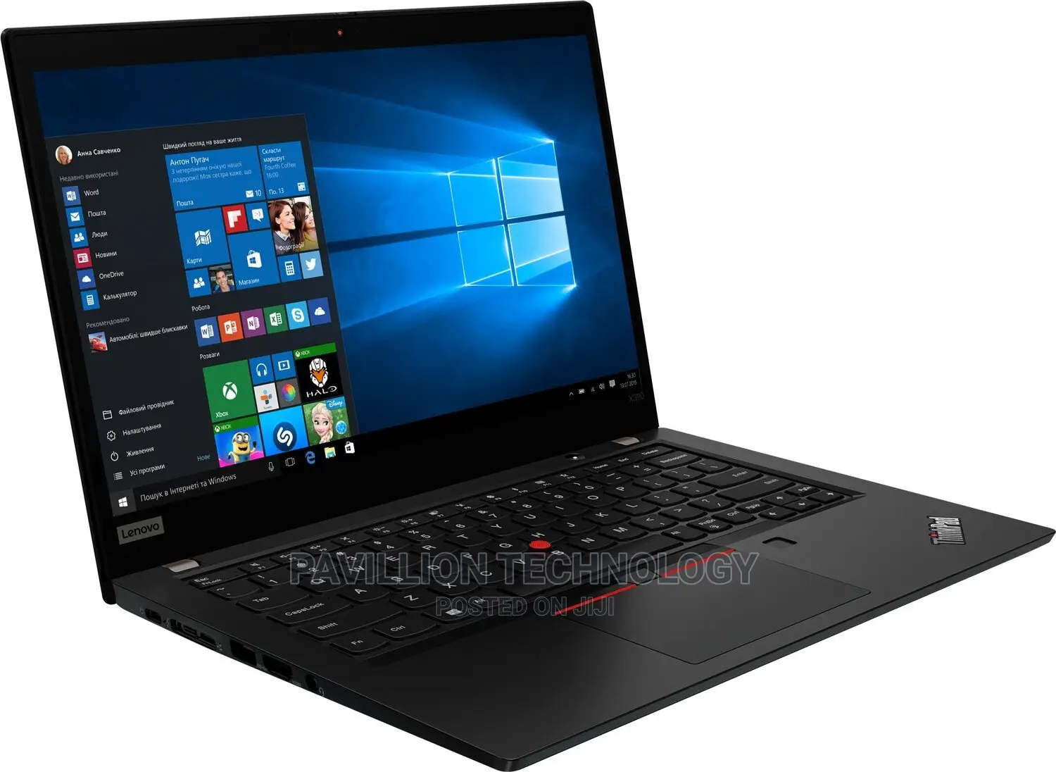 Laptop Lenovo ThinkPad X390 Yoga 16GB Intel Core I7 SSD 500GB