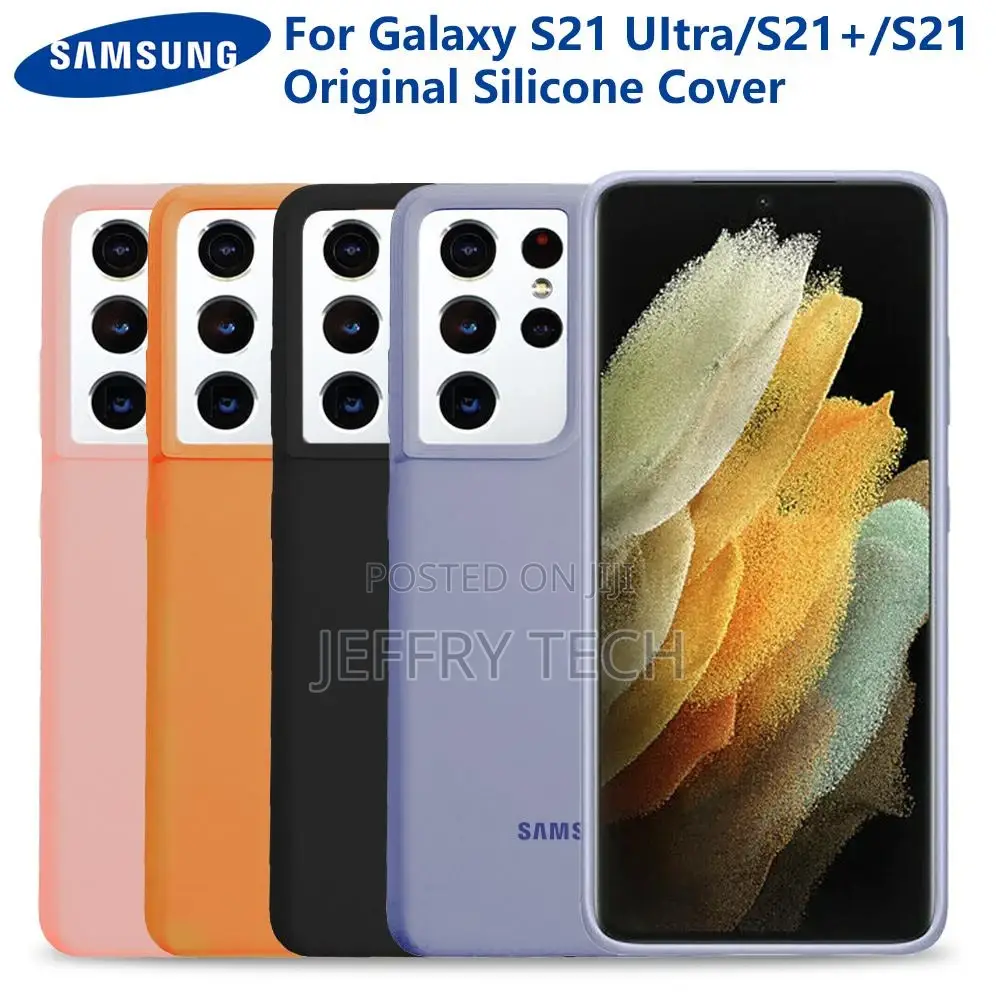 Silicone Cover Case for Samsung GALAXY S21 S21+ S21 Plus S21