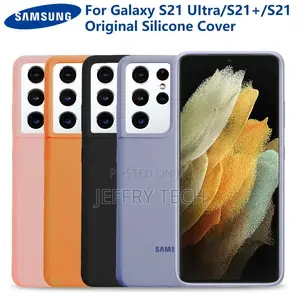 Silicone Cover Case for Samsung GALAXY S21 S21+ S21 Plus S21