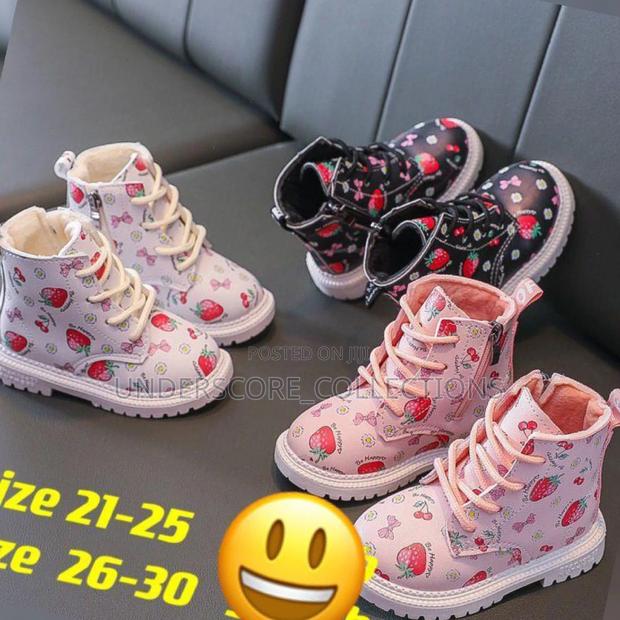 Executive Kids Unisex Ankle Boot Shoes