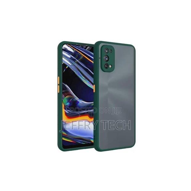 Back Cover for OPPO Reno 5 Matte Camera Protector - Dark Gre - main view