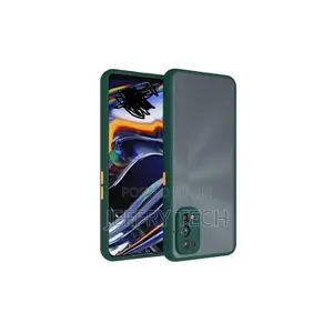 Back Cover for OPPO Reno 5 Matte Camera Protector - Dark Gre