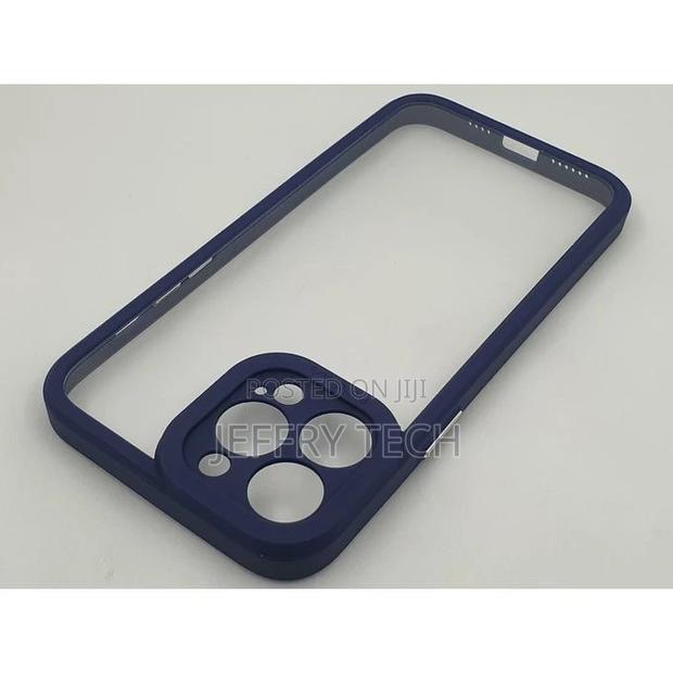 TPU Shockproof Case With Transperent Back for iPhone 13 Pro - thumbnail 2