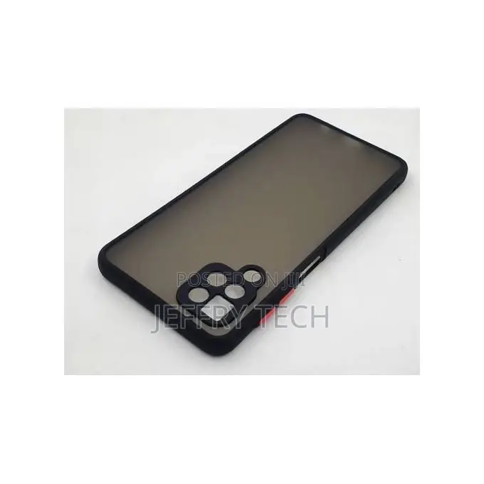 Samsung Galaxy A12 Slim Fit Cover With Soft Edges Camera P