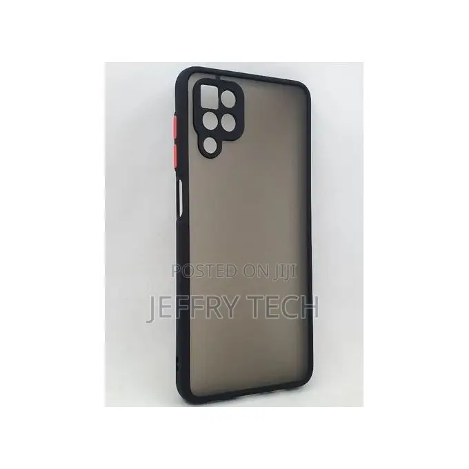 Samsung Galaxy A12 Slim Fit Cover With Soft Edges Camera P