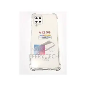 Samsung Galaxy A12 TPU Full Back Cover Hard - Clear