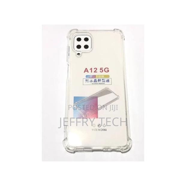 Samsung Galaxy A12 TPU Full Back Cover Hard - Clear