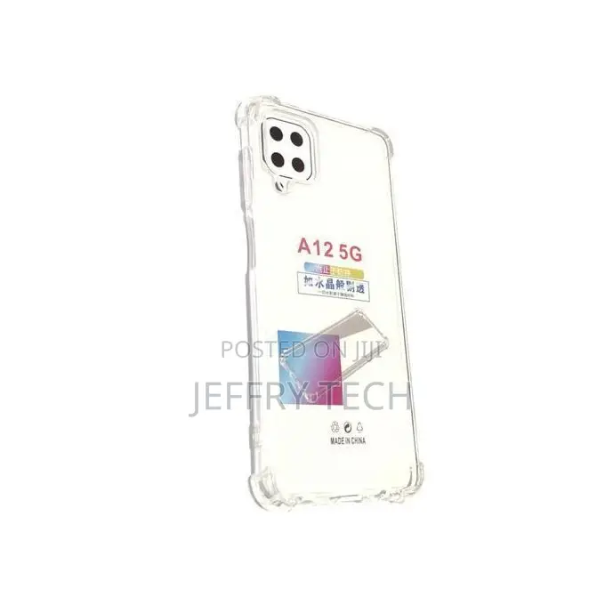 Samsung Galaxy A12 TPU Full Back Cover Hard - Clear