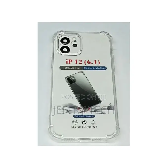Back Cover Anti Shock for Apple iPhone 12 - Clear