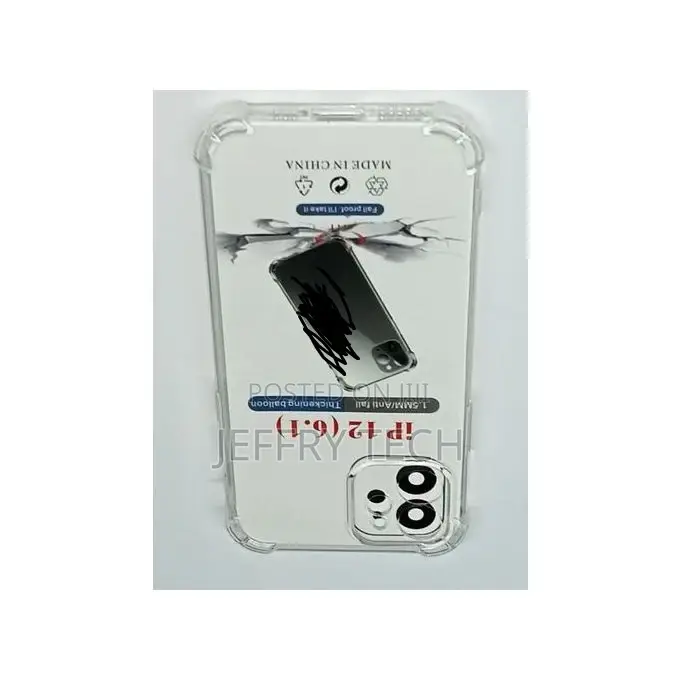 Back Cover Anti Shock for Apple iPhone 12 - Clear