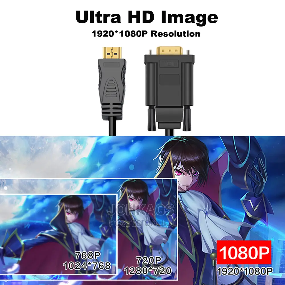HDMI to VGA Cable