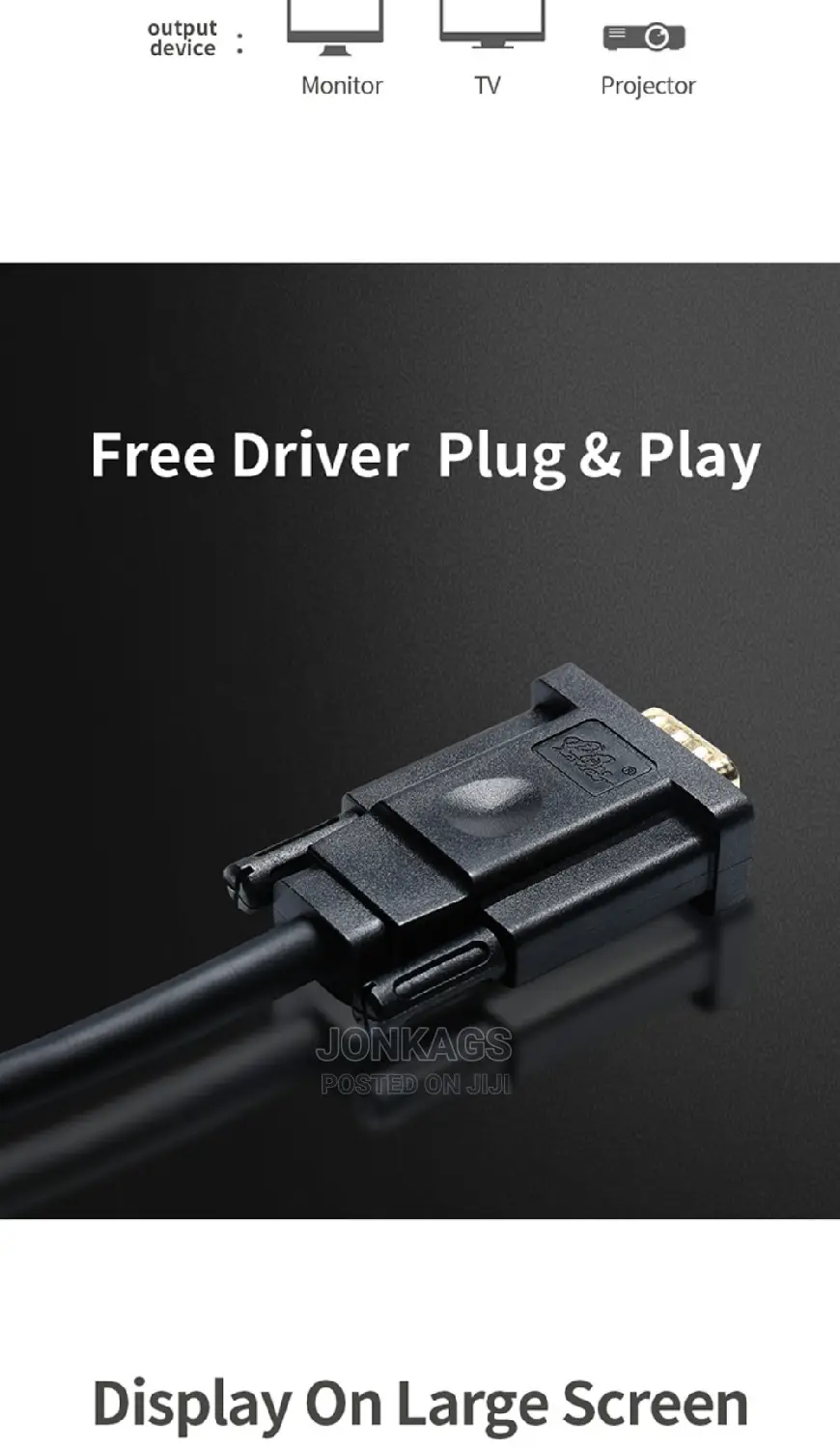 HDMI to VGA Cable