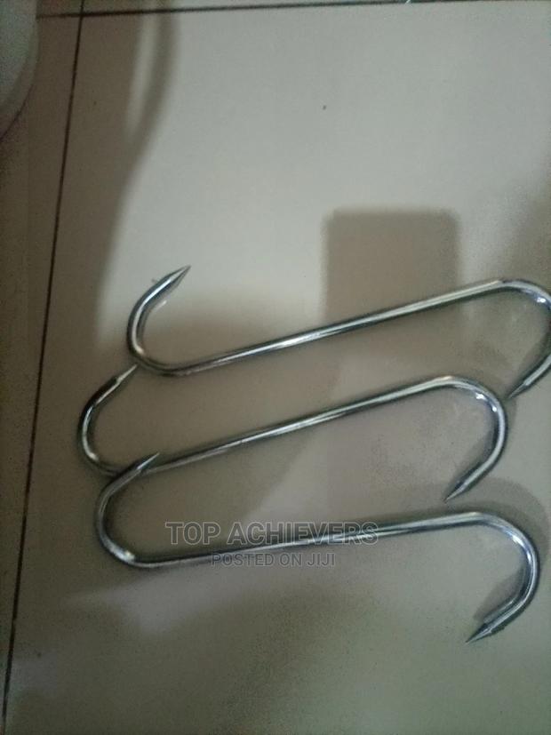 Stainless Butchery Hooks - main view