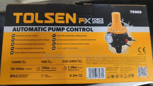 Tolsen Automatic Pump Control With Water Pressure Gauge - thumbnail 5