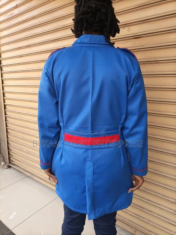 Cotton Royal Blue+ Red Dustcoats - main view