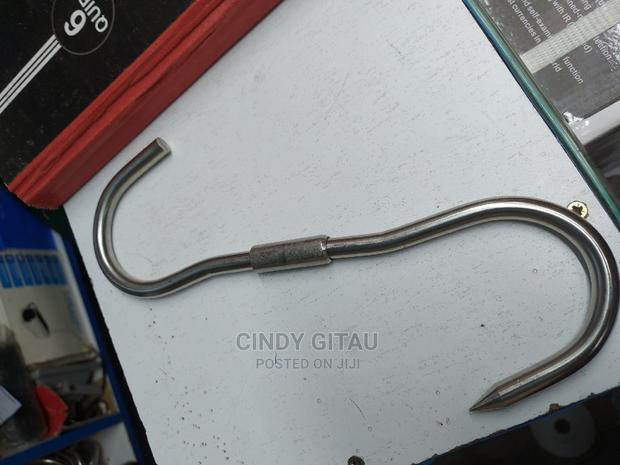 Stainless Butchery Rotating Hooks - main view