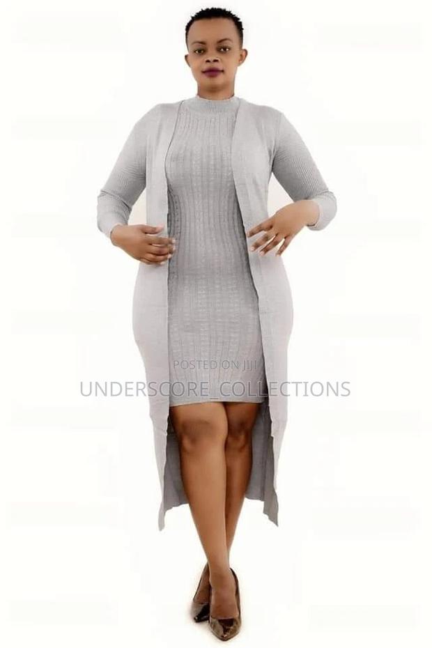 Classy Ladies Executive Two Piece Sweater Dresses - thumbnail 2