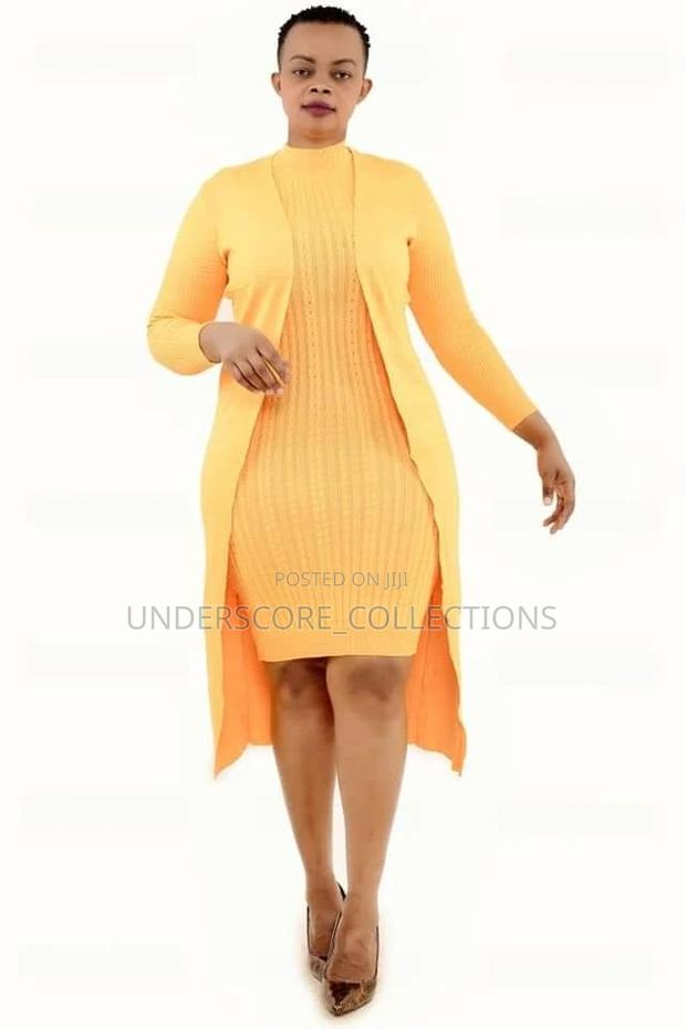 Classy Ladies Executive Two Piece Sweater Dresses - thumbnail 5