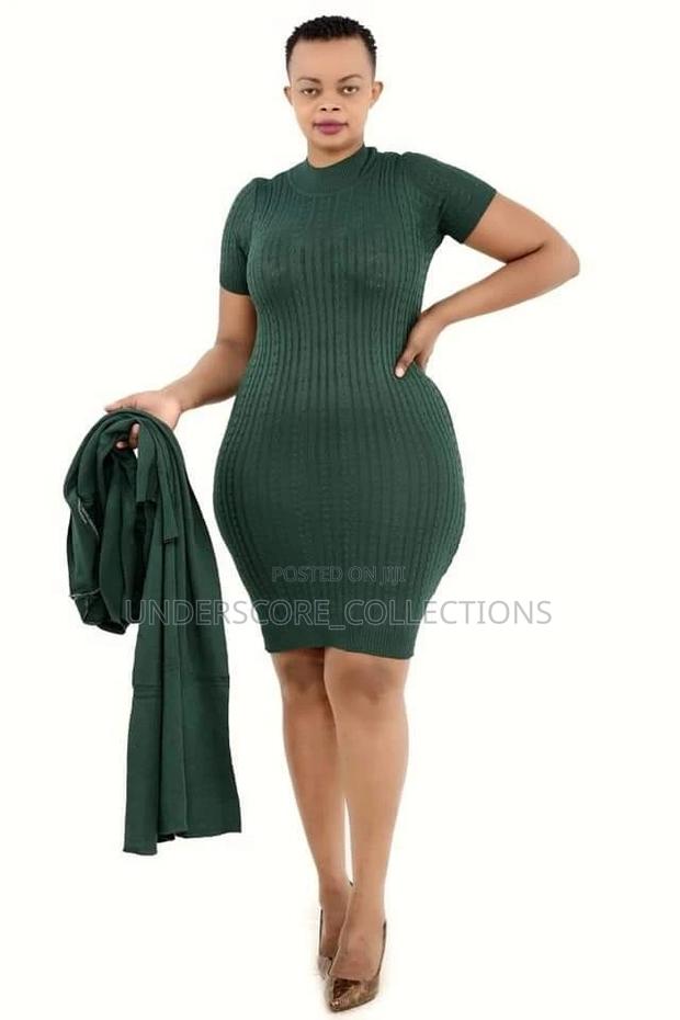 Classy Ladies Executive Two Piece Sweater Dresses - thumbnail 6