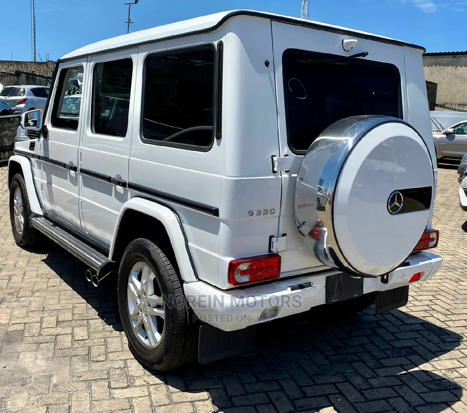 Mercedes-Benz G-Class 2015 White