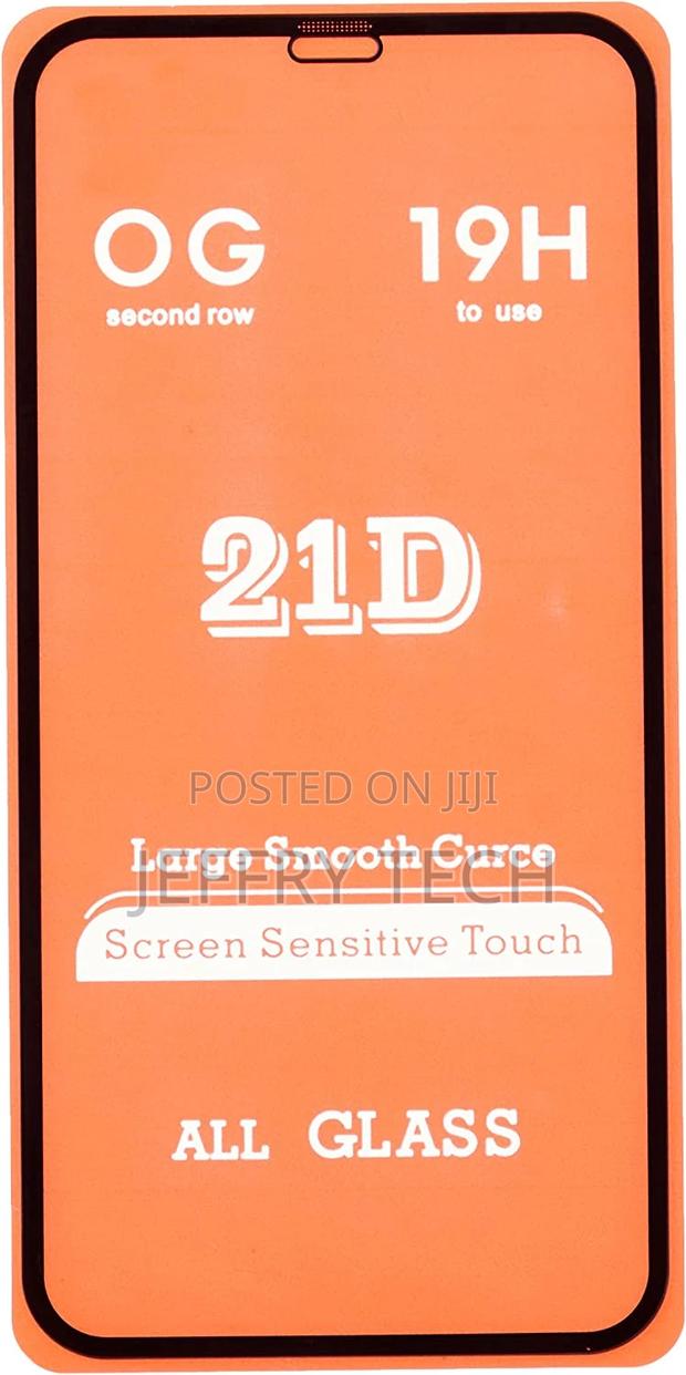 For iPhone 11 (6.1 Inch) 5D Glass Screen Protector - Black