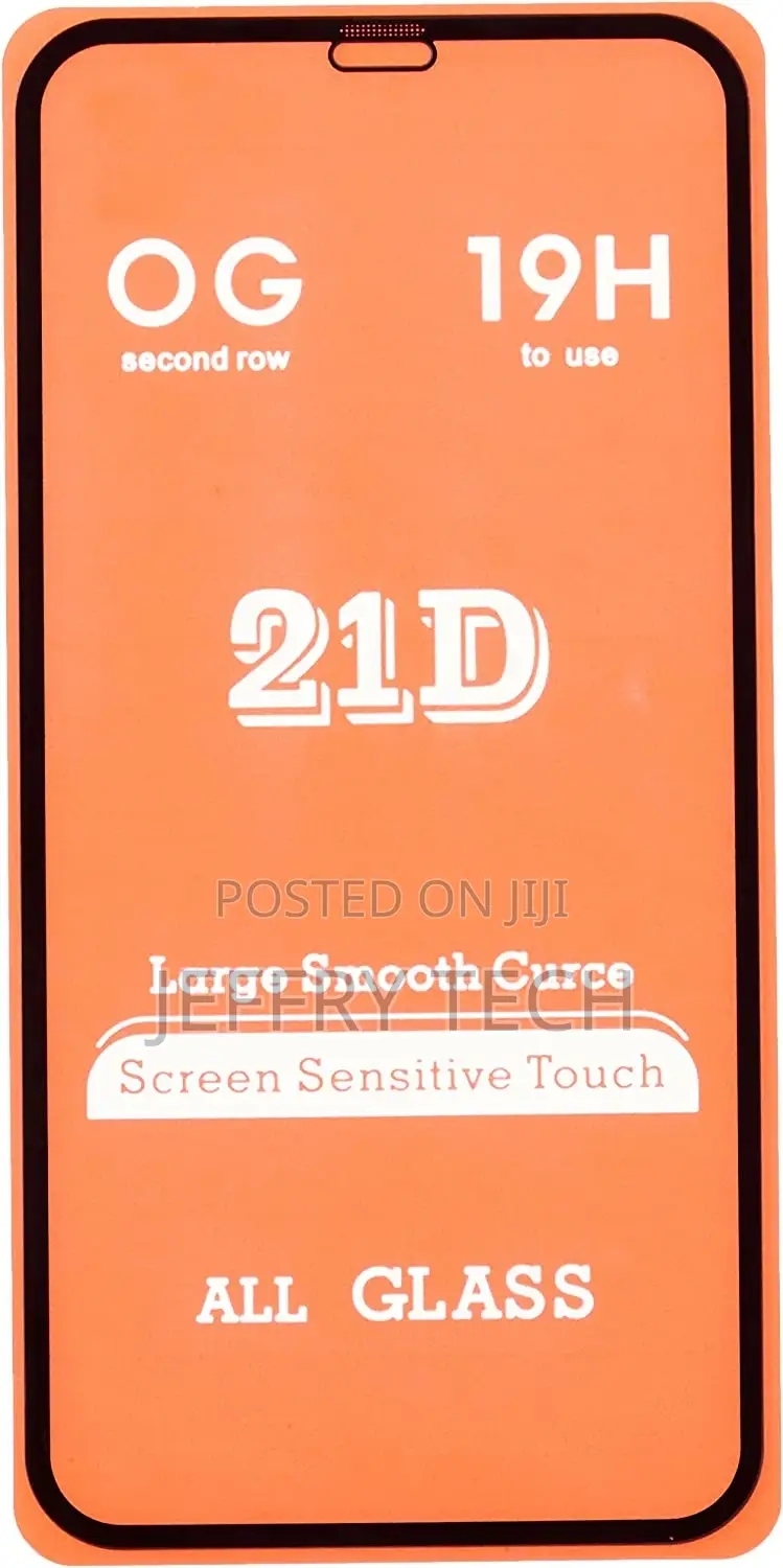 For iPhone 11 (6.1 Inch) 5D Glass Screen Protector - Black