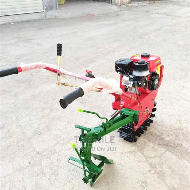 Chain Rail Micro Tiller Trench Weeder