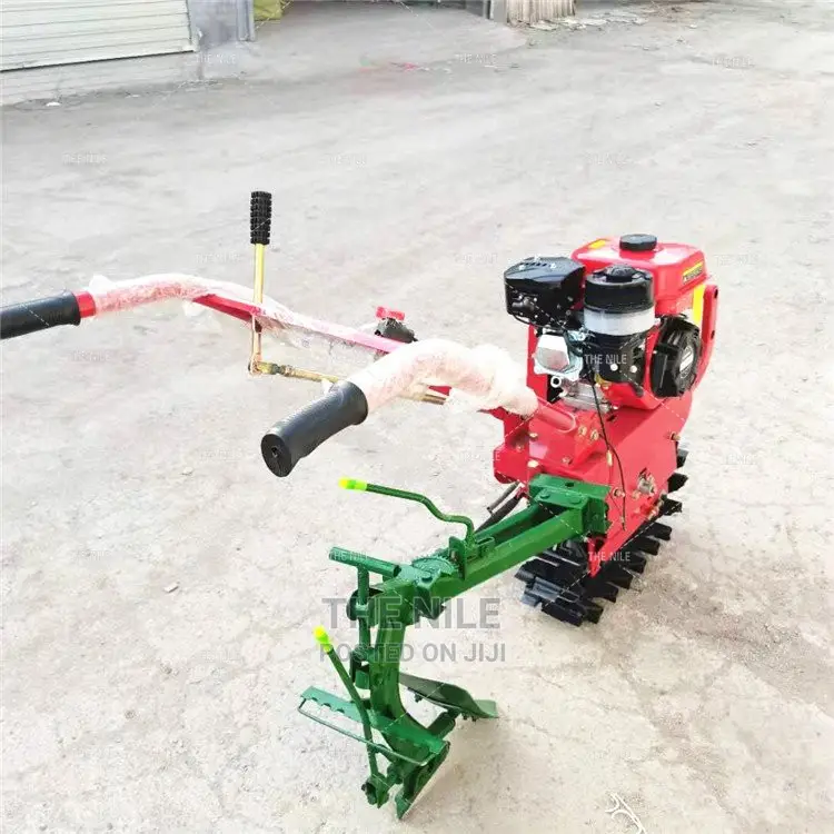 Chain Rail Micro Tiller Trench Weeder