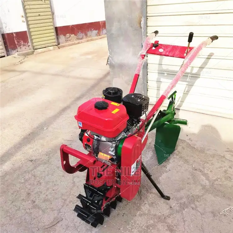 Chain Rail Micro Tiller Trench Weeder