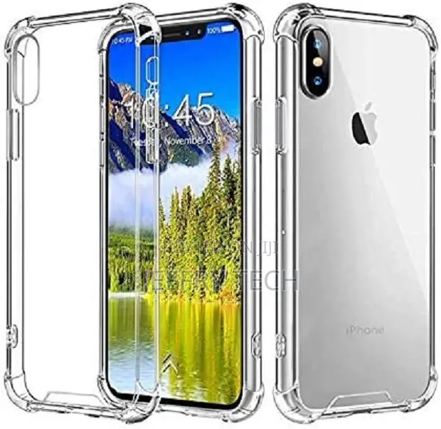 Clear TPU Case for iPhone XS/X 5.8 Inch Transparent Cover Wi