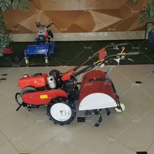Hand Propelled 8 HP Rototiller