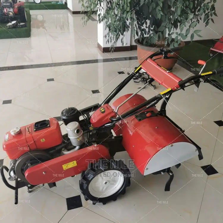 Hand Propelled 8 HP Rototiller