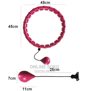 Adjustable Exercise Weight Loss Fitness Smart Hula Hoop
