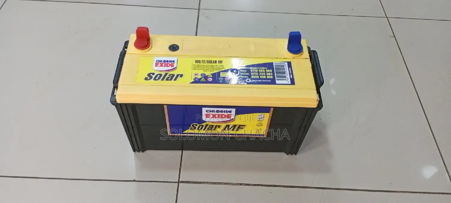 Chloride Solar Battery 100ah/12v Dry Cell