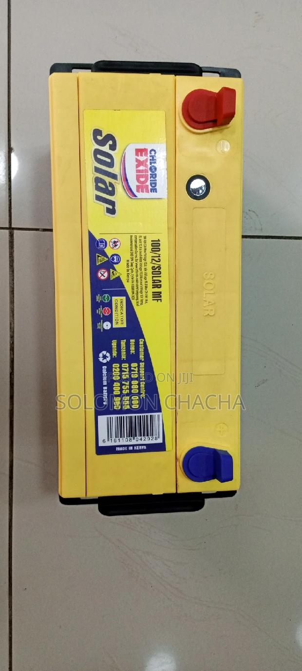 Chloride Solar Battery 100ah/12v Dry Cell - thumbnail 4