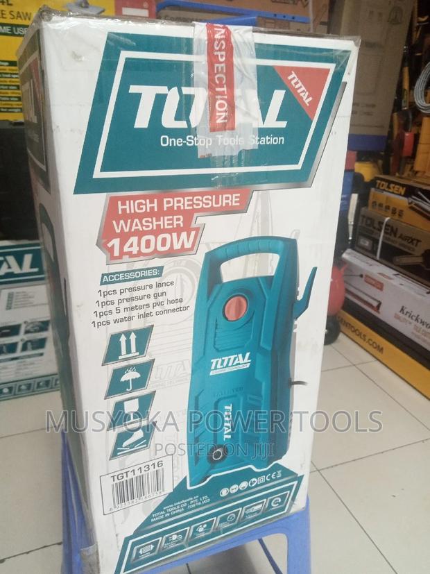 Total Industrial Pressure Car Wash Machine 1400watts - thumbnail 3