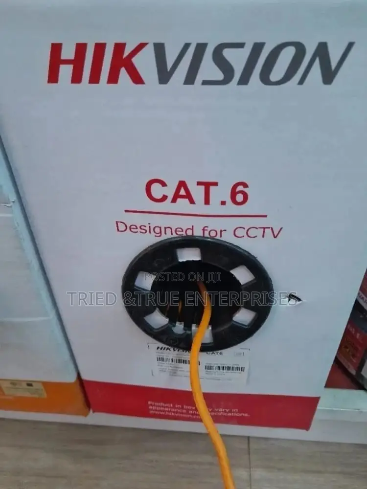Hikvision Cat- 6 Cable