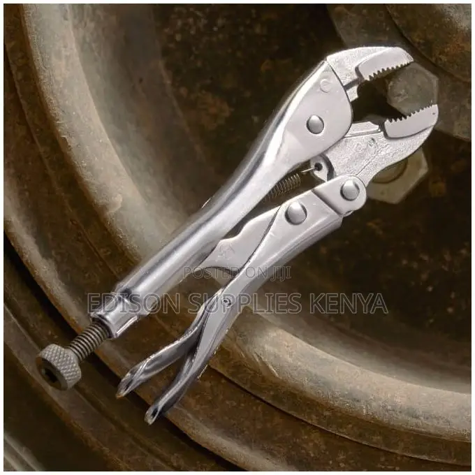 Ingco Curved Jaw Locking Pliers 10" Vise Grip Locking Pliers