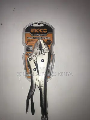 Ingco Curved Jaw Locking Pliers 10" Vise Grip Locking Pliers