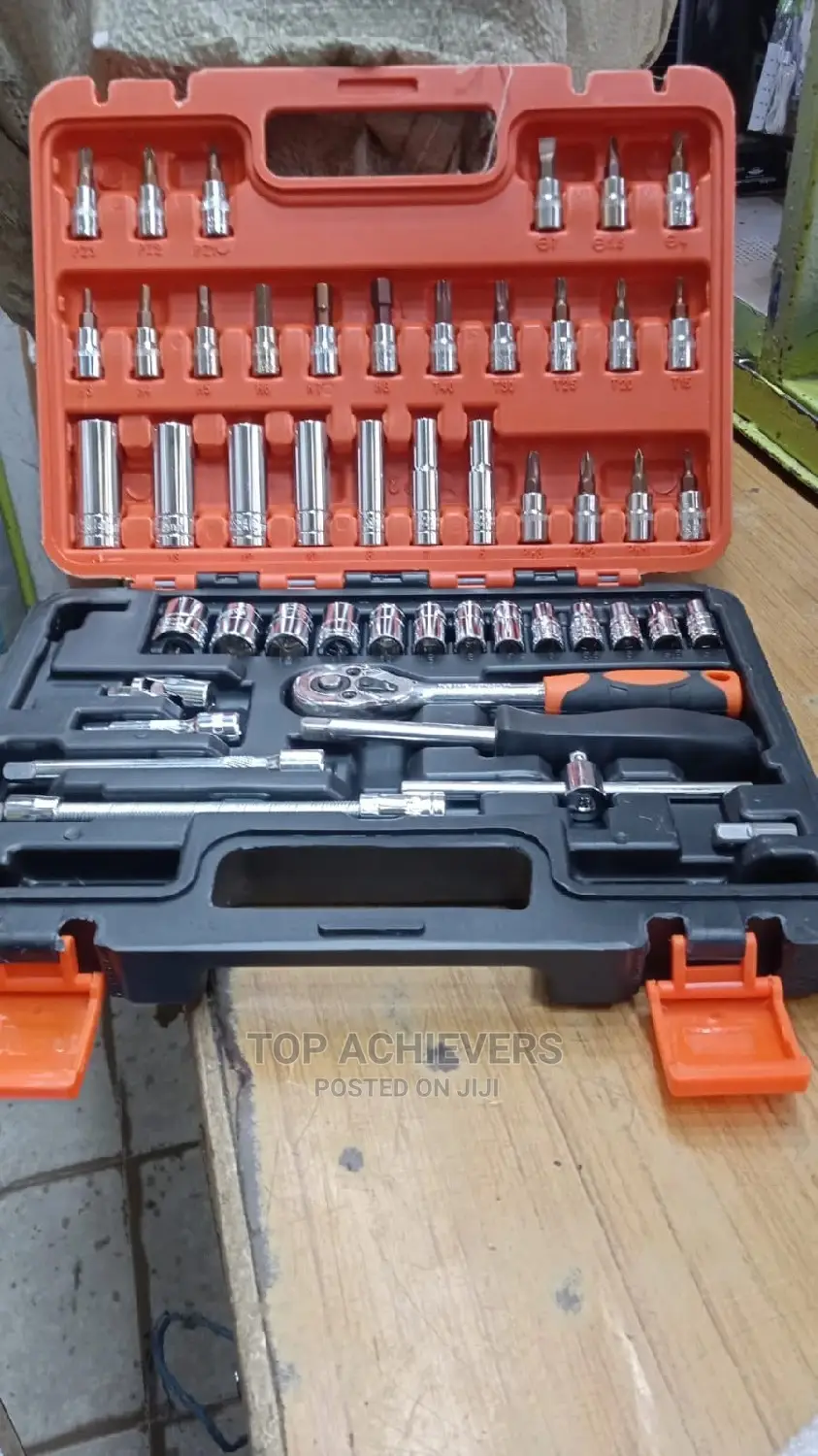 53pcs Socket Wrench Set Chrome