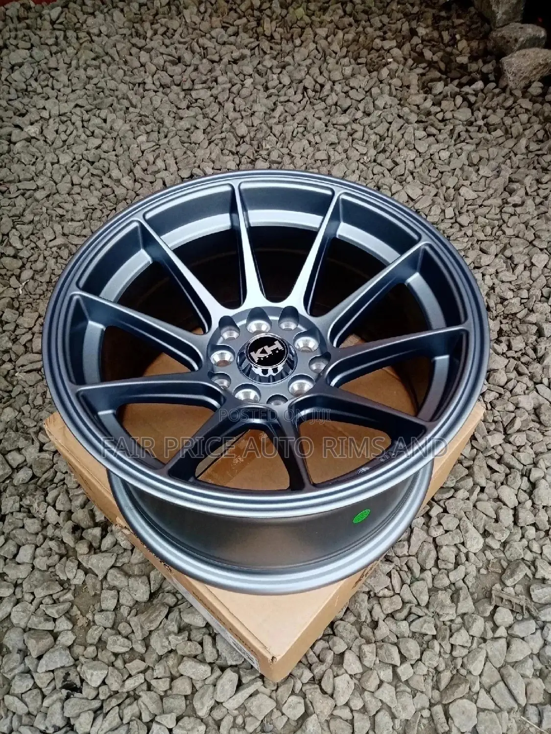 Grey 15 Offset 10holes Rims