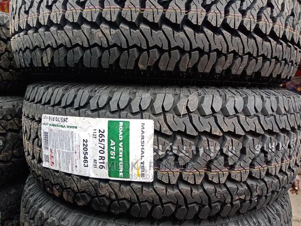 265/70r16 Marshal Tyre Made in Vietnam (A/T)