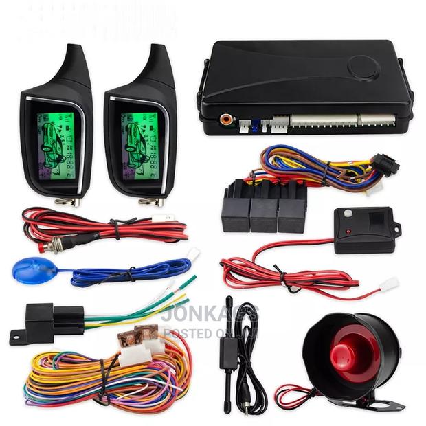 Car Alarm System With 2 Way Signal Capability