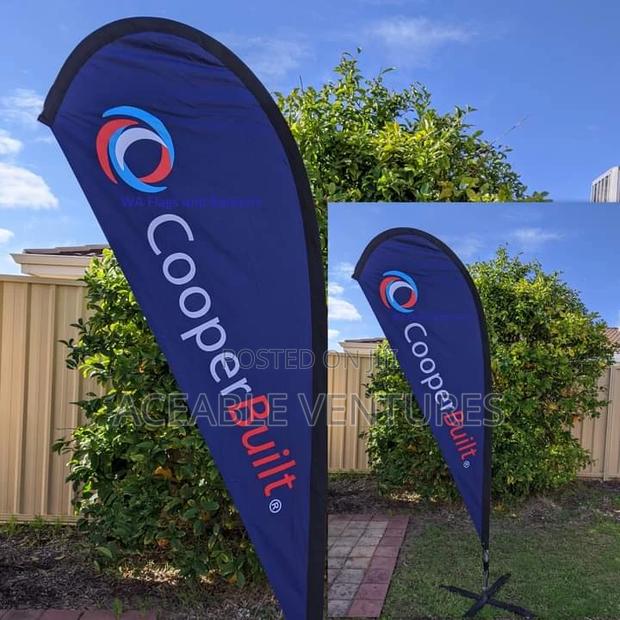 3.5 Teardrop Flags/Banners - main view