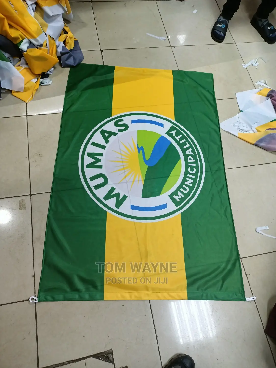 Flags With Logos