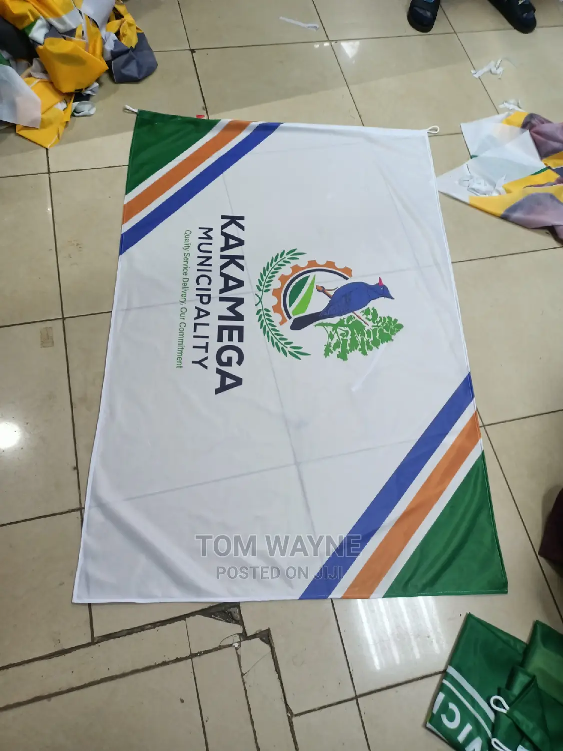Flags With Logos