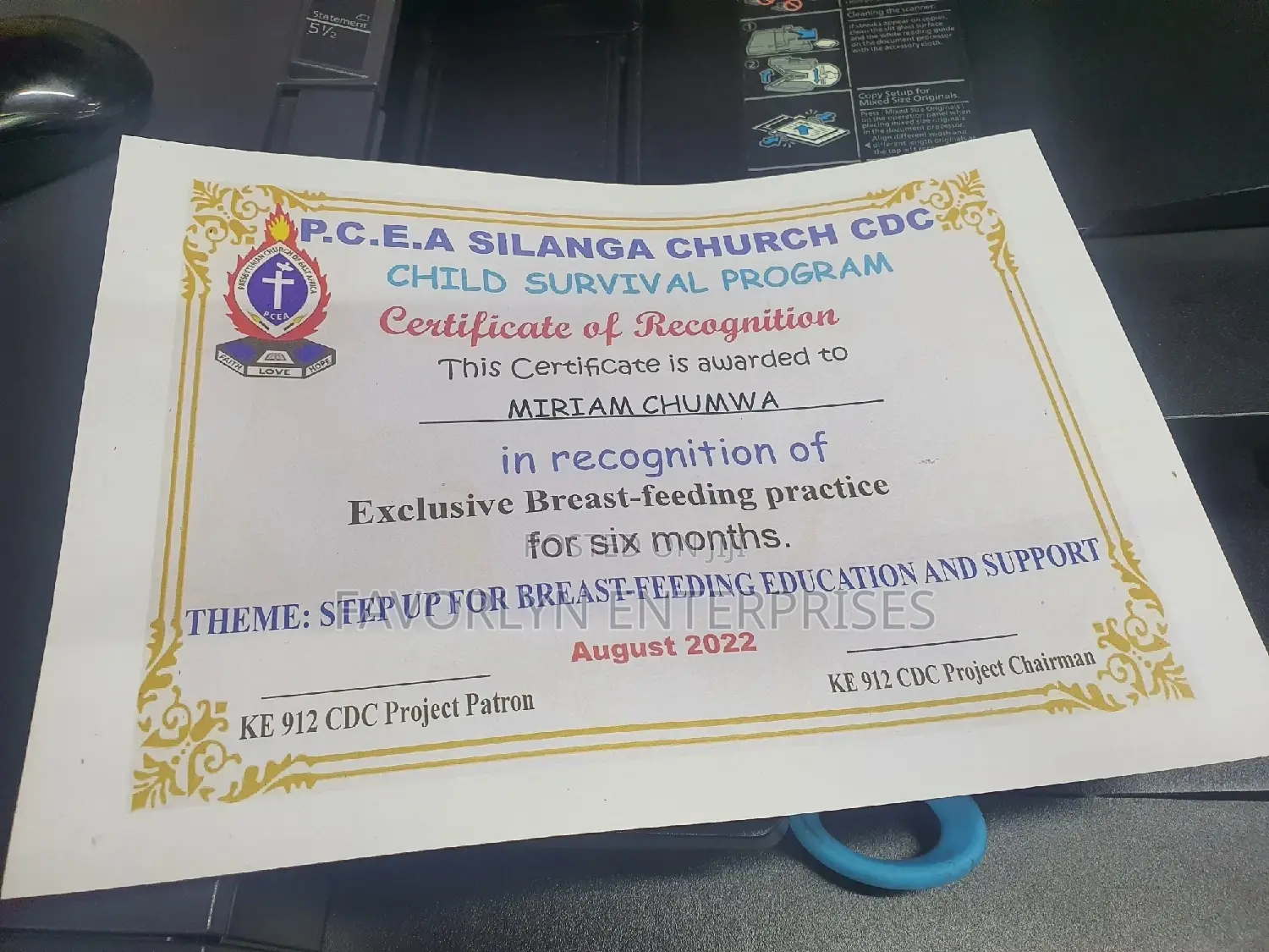 Certificate Printing and Designing
