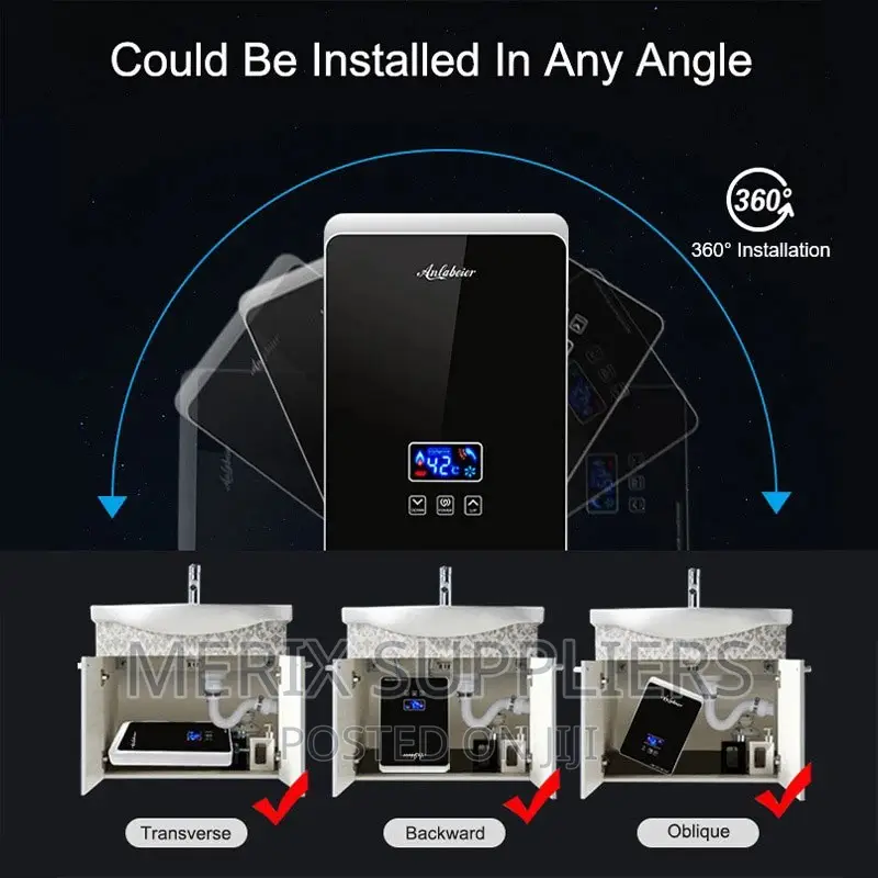 Anlabeier Tankless Instant Heater With Remote Control