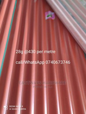 Coloured Corrugated Sheets,28g - main view