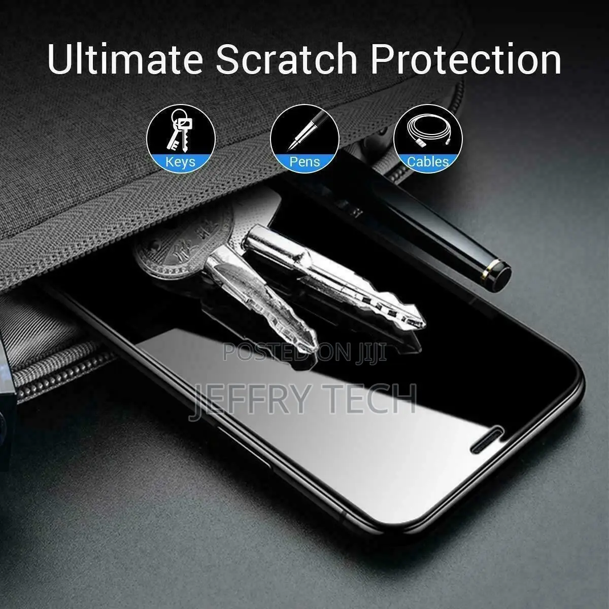Tempered Glass Screen Protector for iPhone 12 11 Pro X XR XS